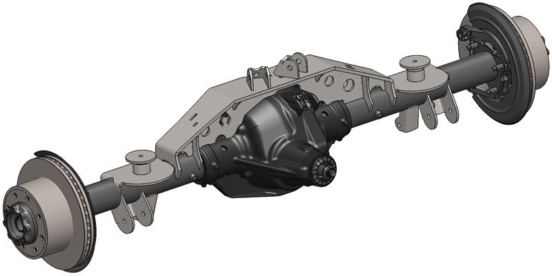 Jeep TJ Triangulated Superduty Sterling Swap Kit W/Truss 2.63 Inch OEM 97-06 Wrangler TJ by Artec Industries - TJ1054