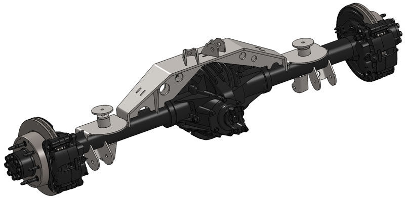 Triangulated TJ 14 Bolt Swap Kit W/Truss 2.63 Inch / High Clearance by Artec Industries - TJ1415