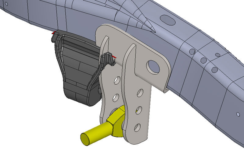 Jeep TJ Trackbar Mount 97-06 Wrangler TJ 2.5 3.5 Inch Stretch by Artec Industries