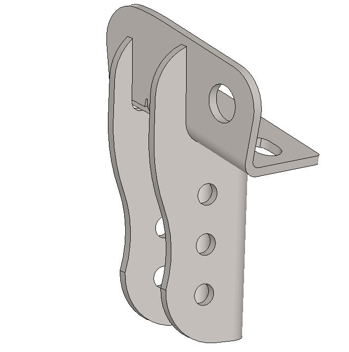 Jeep TJ Trackbar Mount 97-06 Wrangler TJ 2.5 3.5 Inch Stretch by Artec Industries - TJ2001