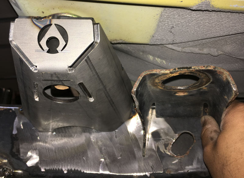 Jeep TJ Boatside Body Mounts 97-06 Wrangler TJ 1.25 Inch Lift by Artec Industries