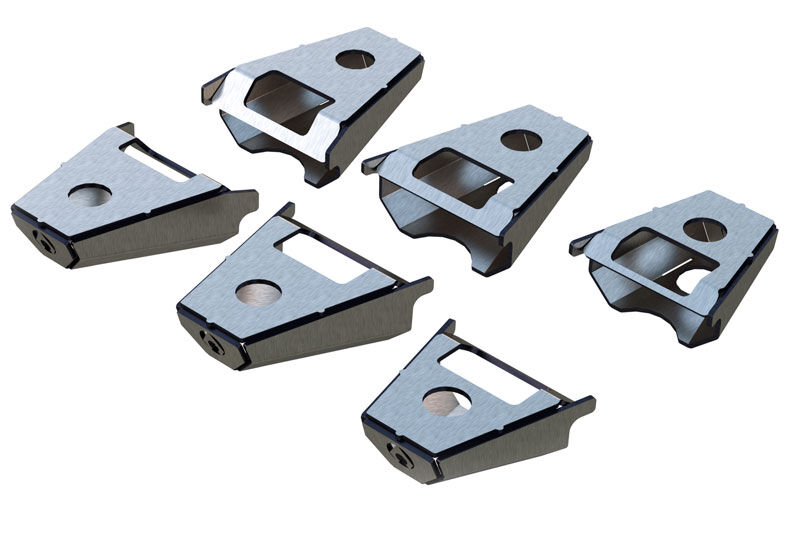 Jeep TJ Boatside Body Mounts 97-06 Wrangler TJ 1.25 Inch Lift by Artec Industries - TJ2010