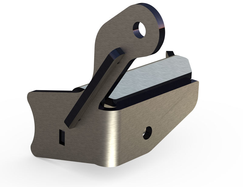 Jeep TJ Stock Tracbar Bracket Replacement 97-06 Wrangler For TJ Front Axle by Artec Industries