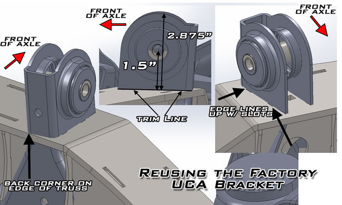 D30 Front Axle Truss For TJ LJ ZJ by Artec Industries