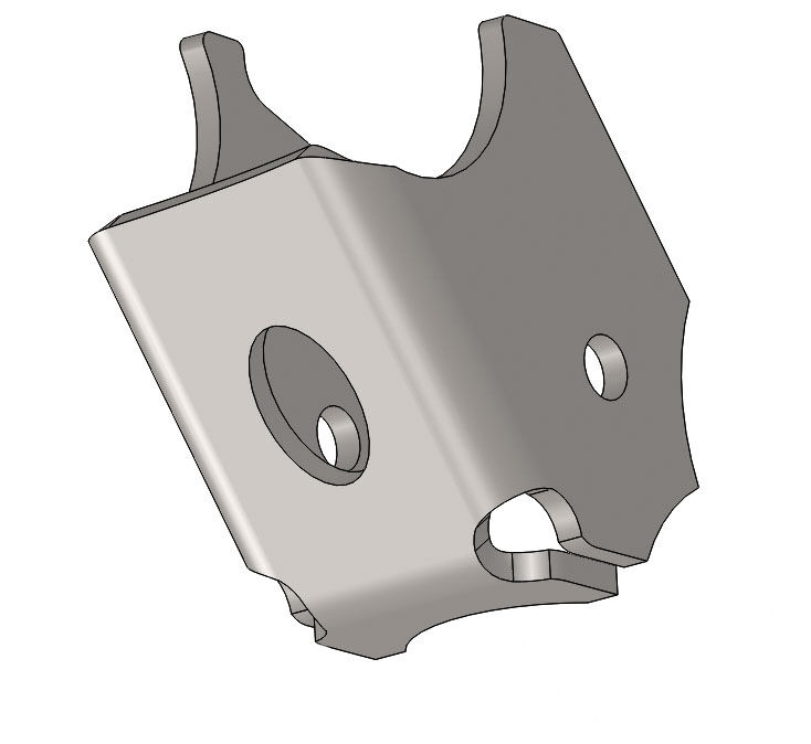 Dana 30 HD LCA Brackets Normal Hole by Artec Industries - TJ3012