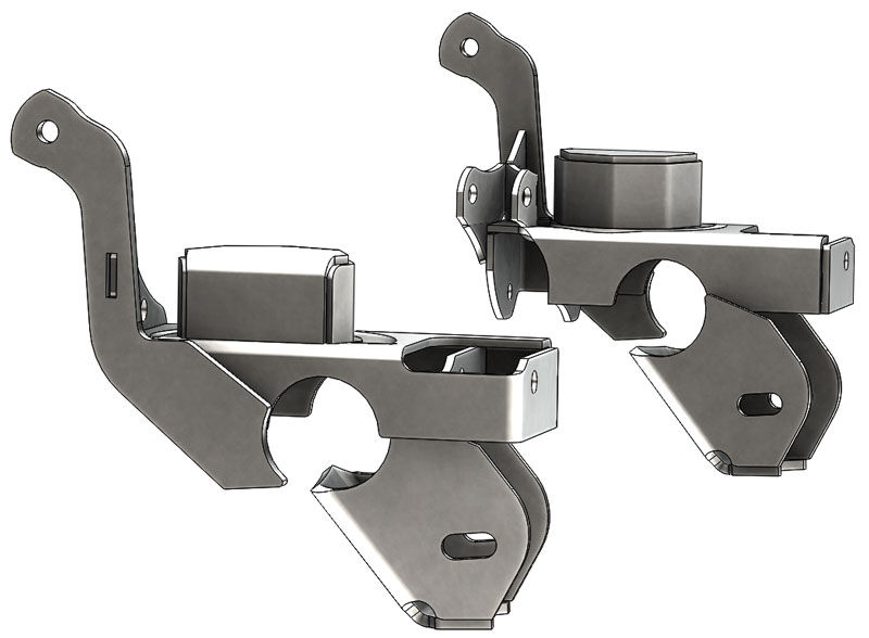 Coil Bracket Replacement For TJ/LJ/XJ/ZJ Front Axle by Artec Industries
