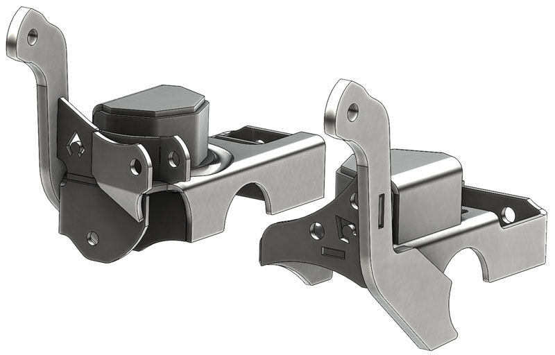 Coil Bracket Replacement For TJ/LJ/XJ/ZJ Front Axle by Artec Industries - TJ3015