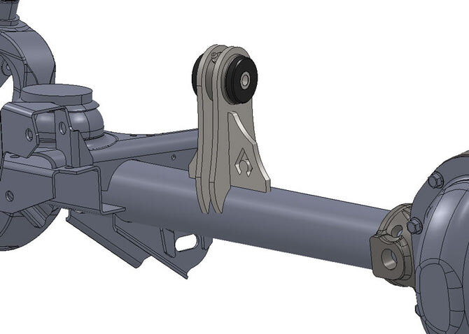 TJ Front Axle UCA Replacement - RockJock Johnny Joints (Both Sides) by Artec Industries