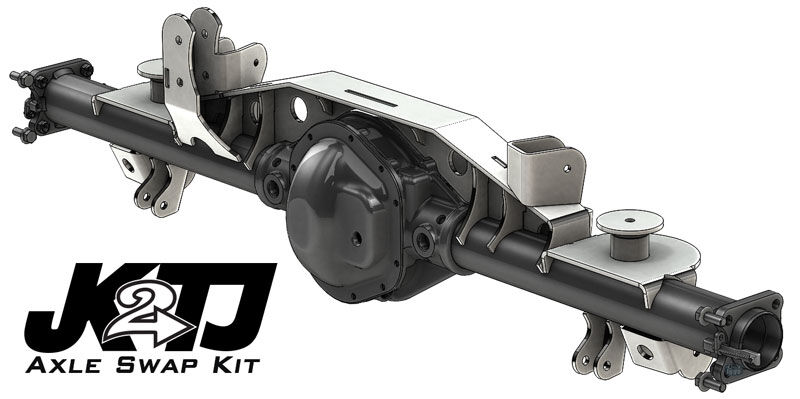 JK2TJ Rear Swap Kit W/Truss by Artec Industries