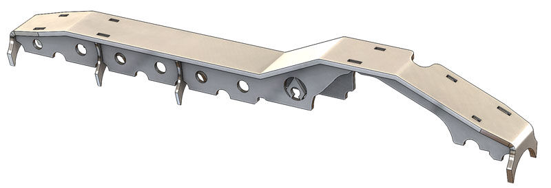 Low Profile Ford Superduty Front Truss 99 04 by Artec Industries