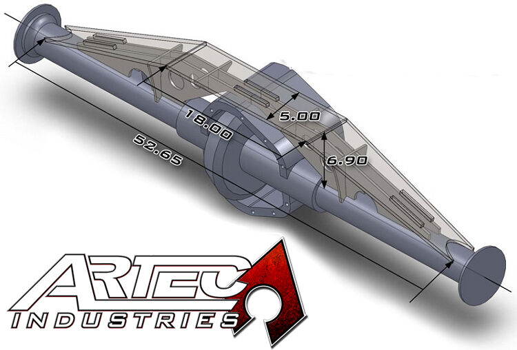 Dana 60 Rear Truss by Artec Industries