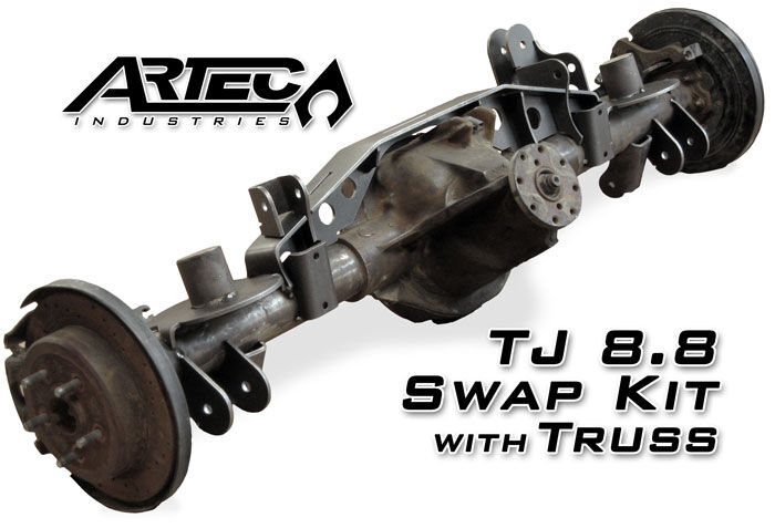 TJ 8.8 Swap Kit W/Truss 97-06 Wrangler TJ by Artec Industries