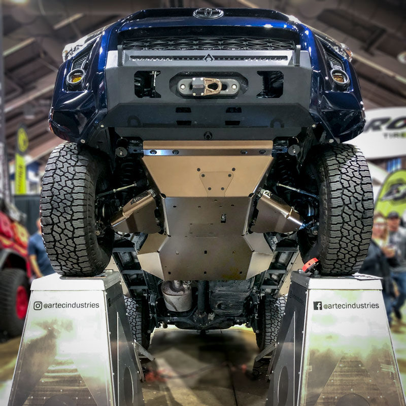 Toyota 4-Runner 5th Gen Full Skid Plate System - A-arm Bellypan Fuel by Artec Industries