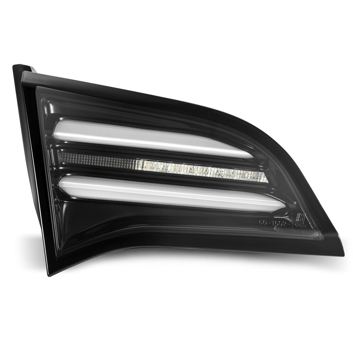 17-22 Tesla Model 3 PRO-Series LED Tail Lights Jet Black by AlphaRex