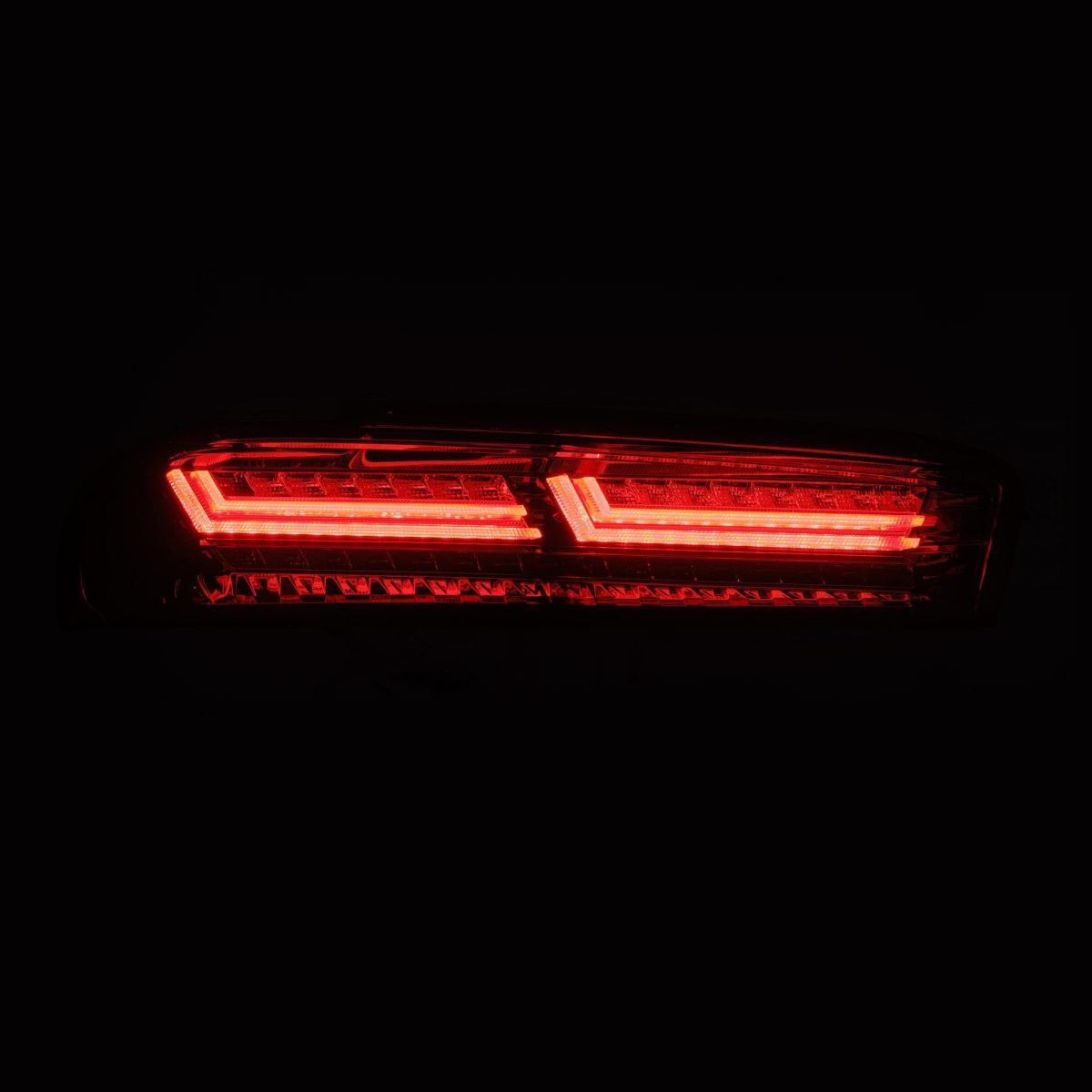 2016-2018 Chevrolet Camaro PRO-Series LED Tail Lights Jet Black by AlphaRex