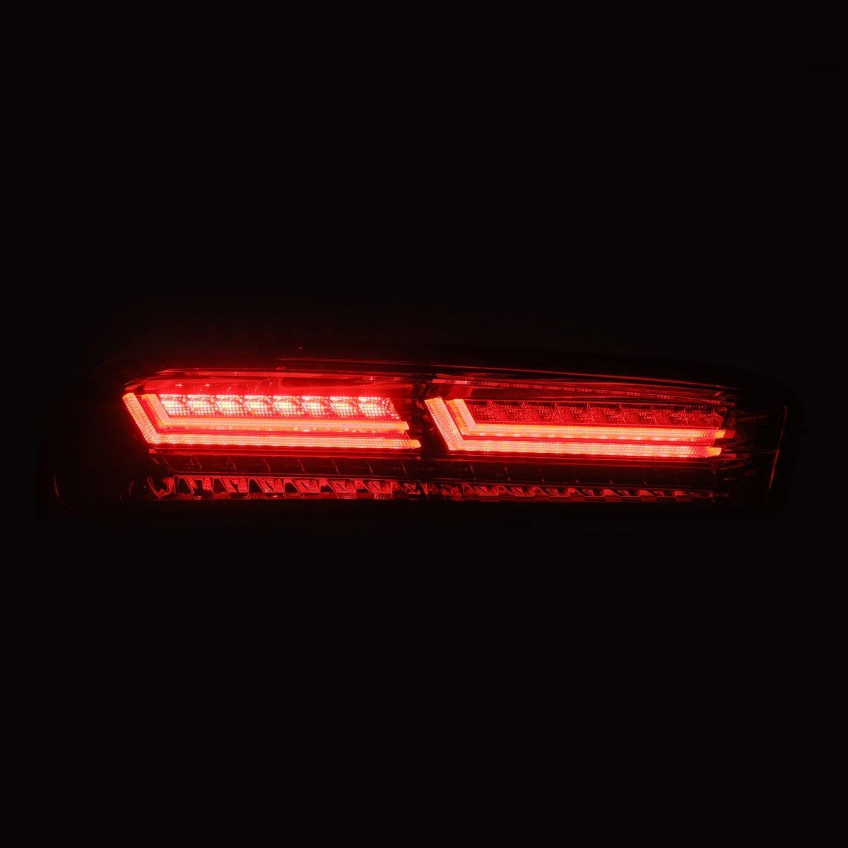 2016-2018 Chevrolet Camaro PRO-Series LED Tail Lights Jet Black by AlphaRex