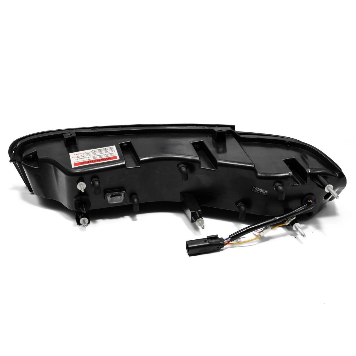 2016-2018 Chevrolet Camaro PRO-Series LED Tail Lights Jet Black by AlphaRex