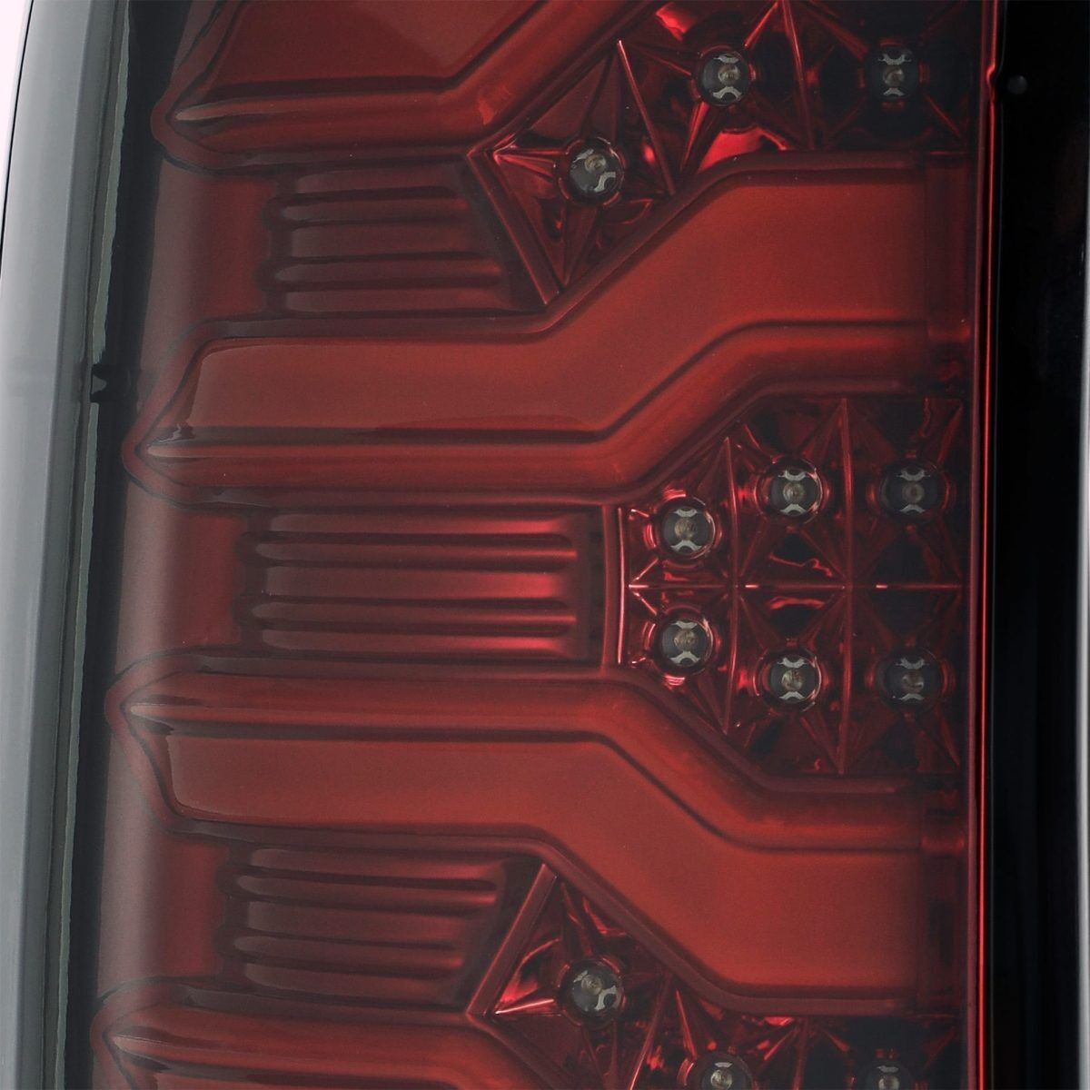 14-18 Chevrolet Silverado 1500 PRO-Series LED Tail Lights Red Smoke by AlphaRex
