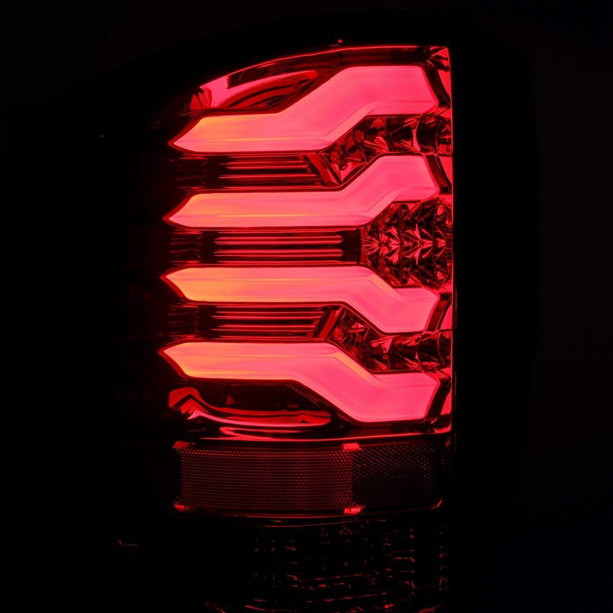 14-18 Chevrolet Silverado 1500 PRO-Series LED Tail Lights Red Smoke by AlphaRex