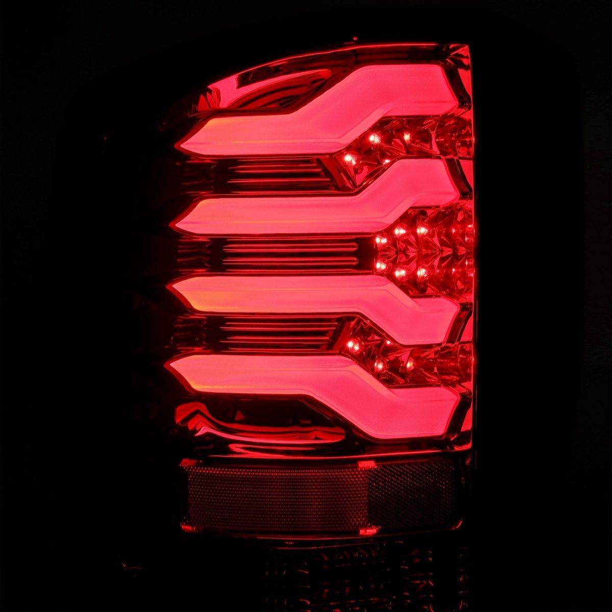 14-18 Chevrolet Silverado 1500 PRO-Series LED Tail Lights Red Smoke by AlphaRex