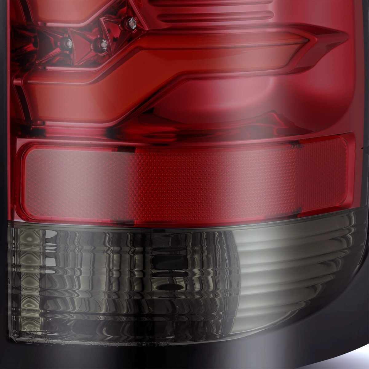 14-18 GMC Sierra 1500/2500HD/3500HD PRO-Series LED Tail Lights Red Smoke by AlphaRex