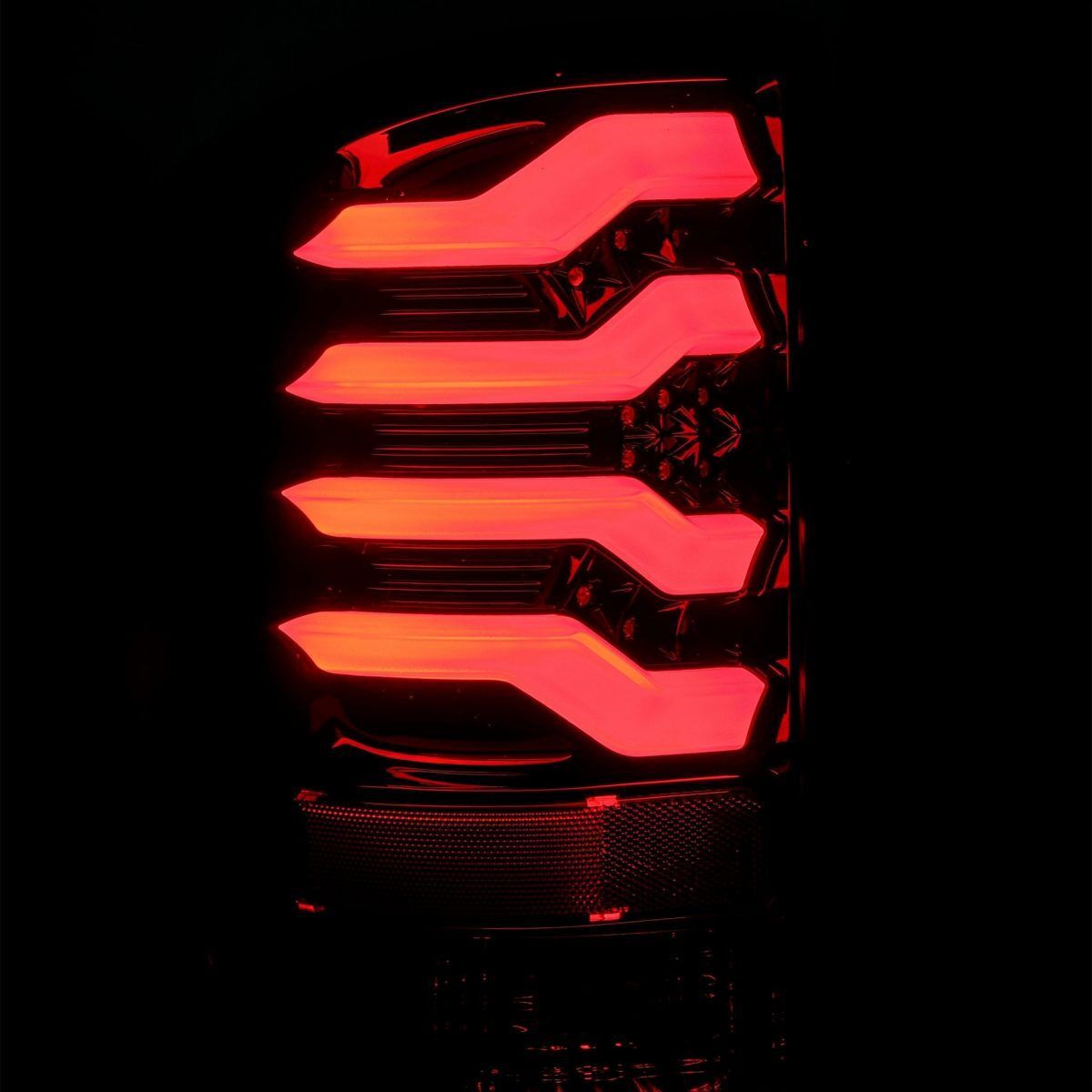 14-18 GMC Sierra 1500/2500HD/3500HD PRO-Series LED Tail Lights Red Smoke by AlphaRex