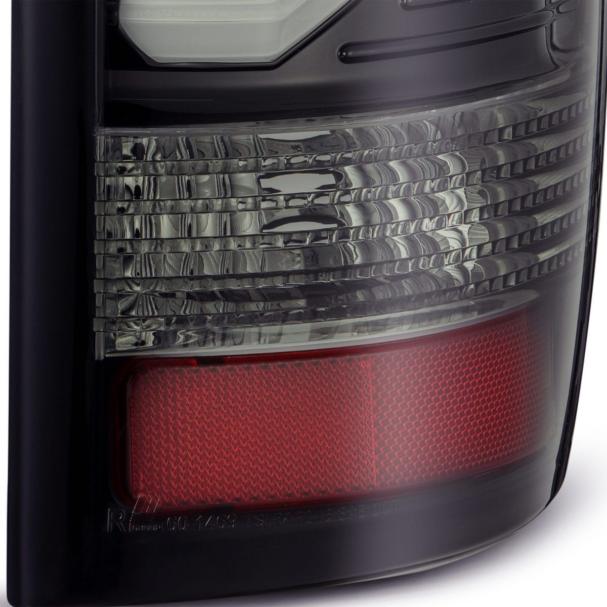 10-18 Ram 2500/3500 Truck PRO-Series LED Tail Lights Jet Black by AlphaRex