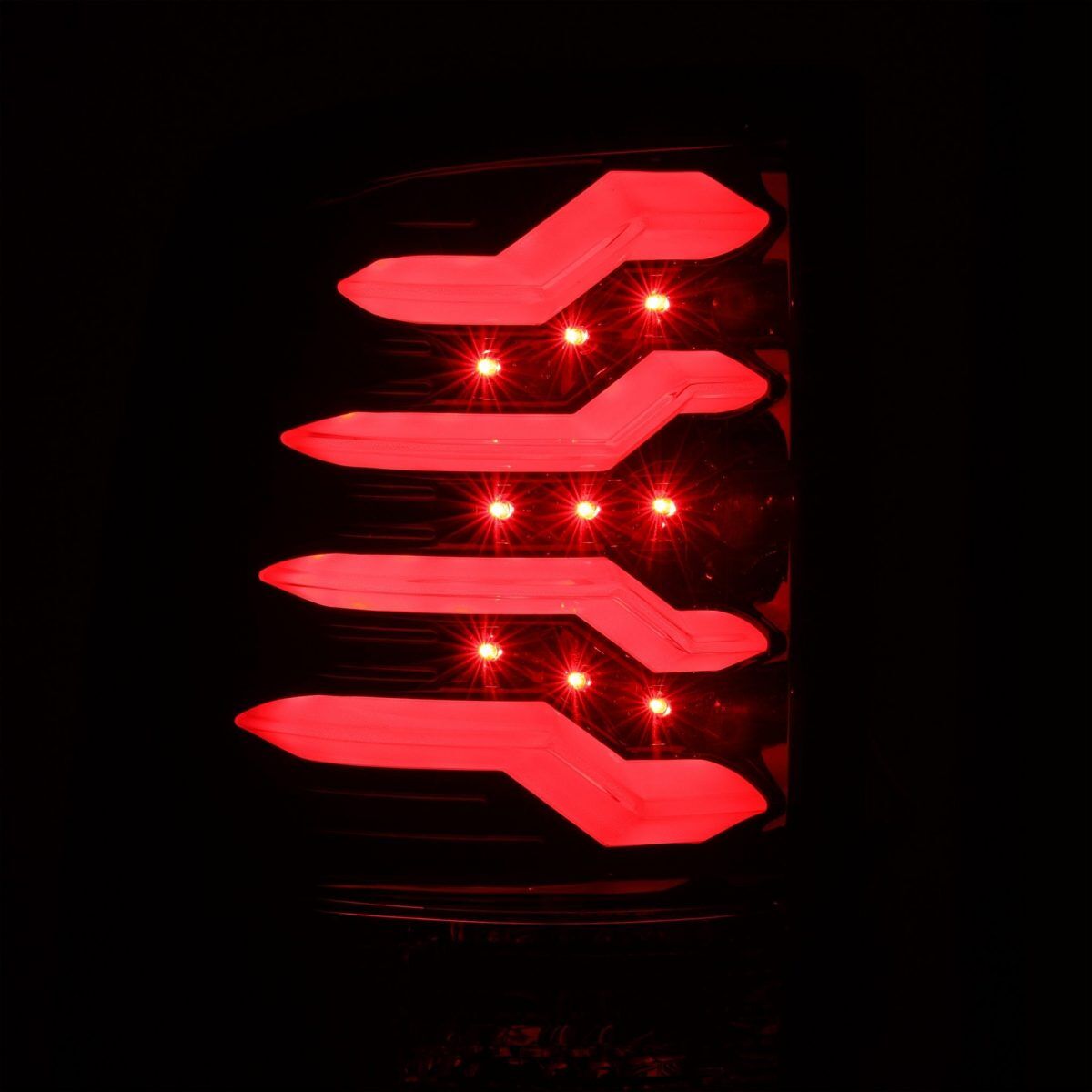 10-18 Ram 2500/3500 Truck PRO-Series LED Tail Lights Jet Black by AlphaRex