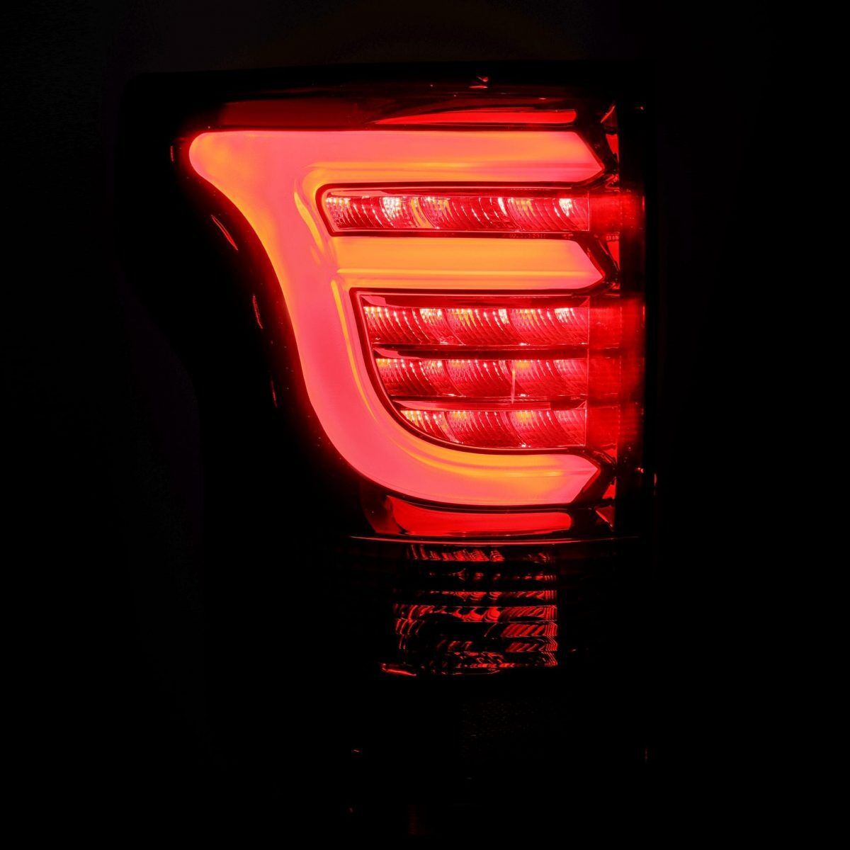 15-20 Ford F-150 PRO-Series LED Tail Lights Red Smoke by AlphaRex