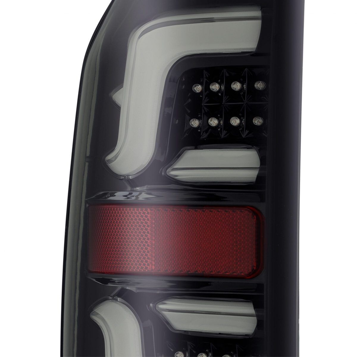 14-21 Toyota Tundra PRO-Series LED Tail Lights Jet Black by AlphaRex