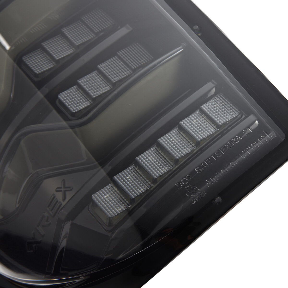 14-21 Toyota Tundra LUXX-Series LED Tail Lights Alpha-Black by AlphaRex
