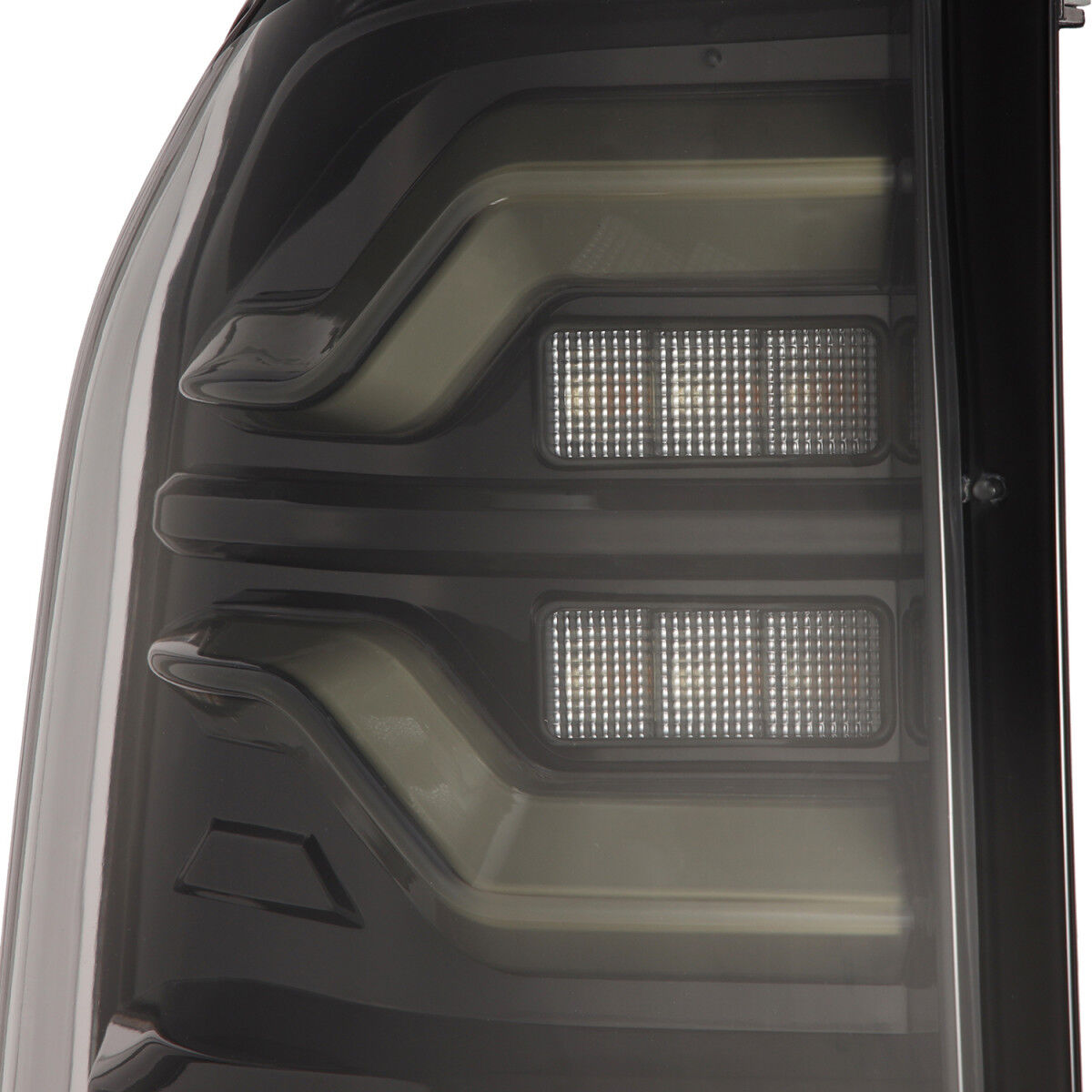 14-21 Toyota Tundra LUXX-Series LED Tail Lights Black by AlphaRex