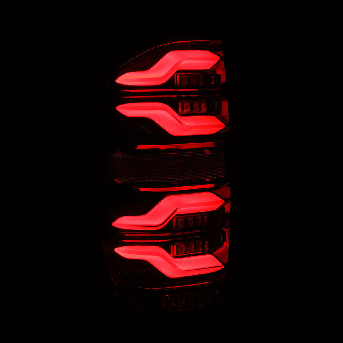 14-21 Toyota Tundra LUXX-Series LED Tail Lights Black by AlphaRex