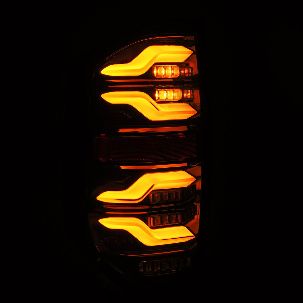 14-21 Toyota Tundra LUXX-Series LED Tail Lights Black by AlphaRex