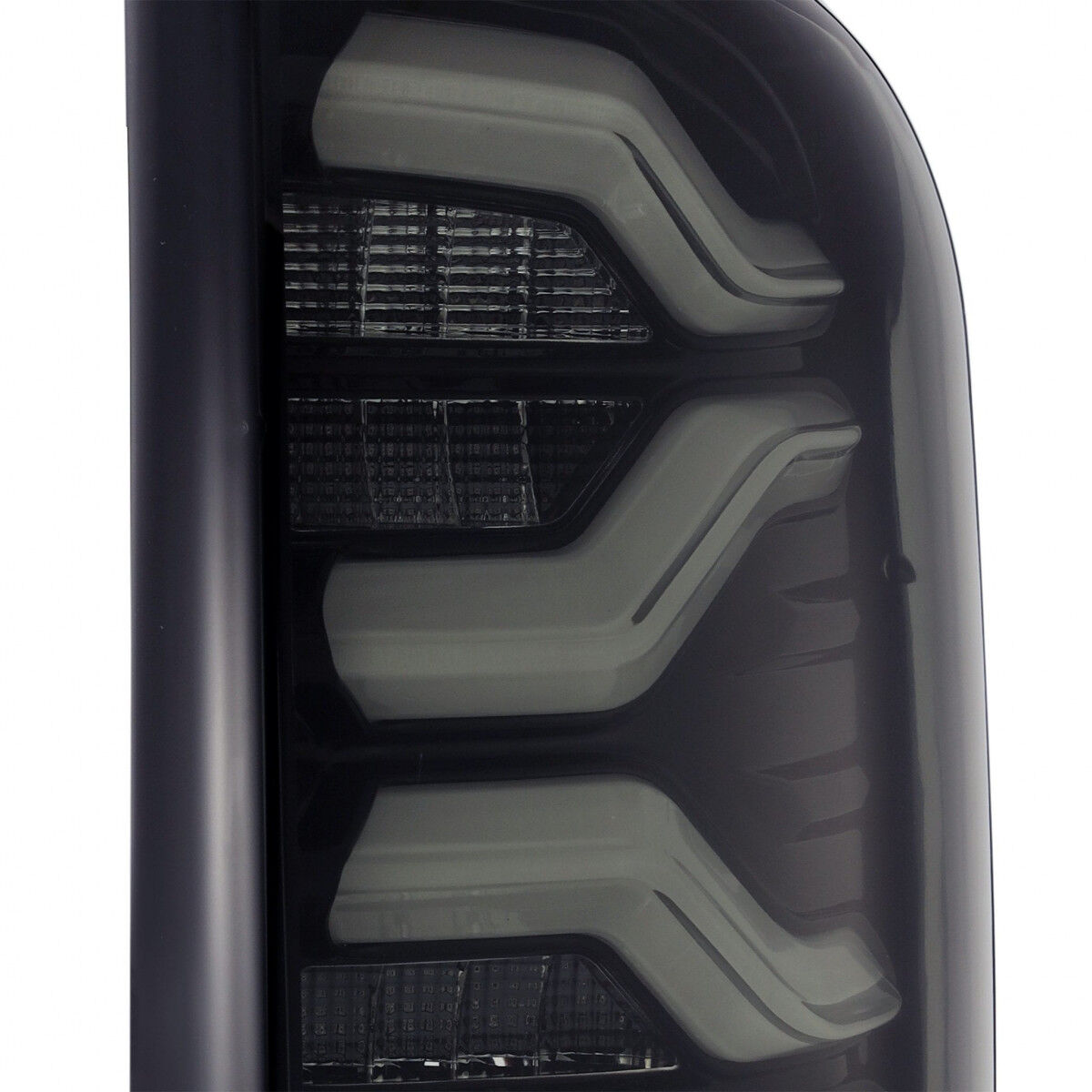 16-23 Toyota Tacoma PRO-Series LED Tail Lights Jet Black by AlphaRex