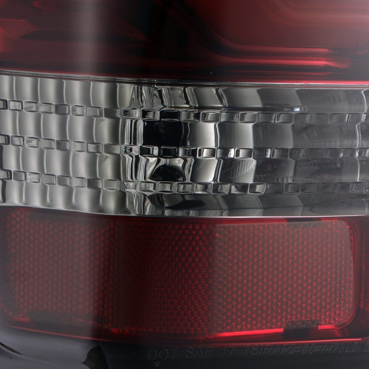 16-23 Toyota Tacoma PRO-Series LED Tail Lights Red Smoke by AlphaRex
