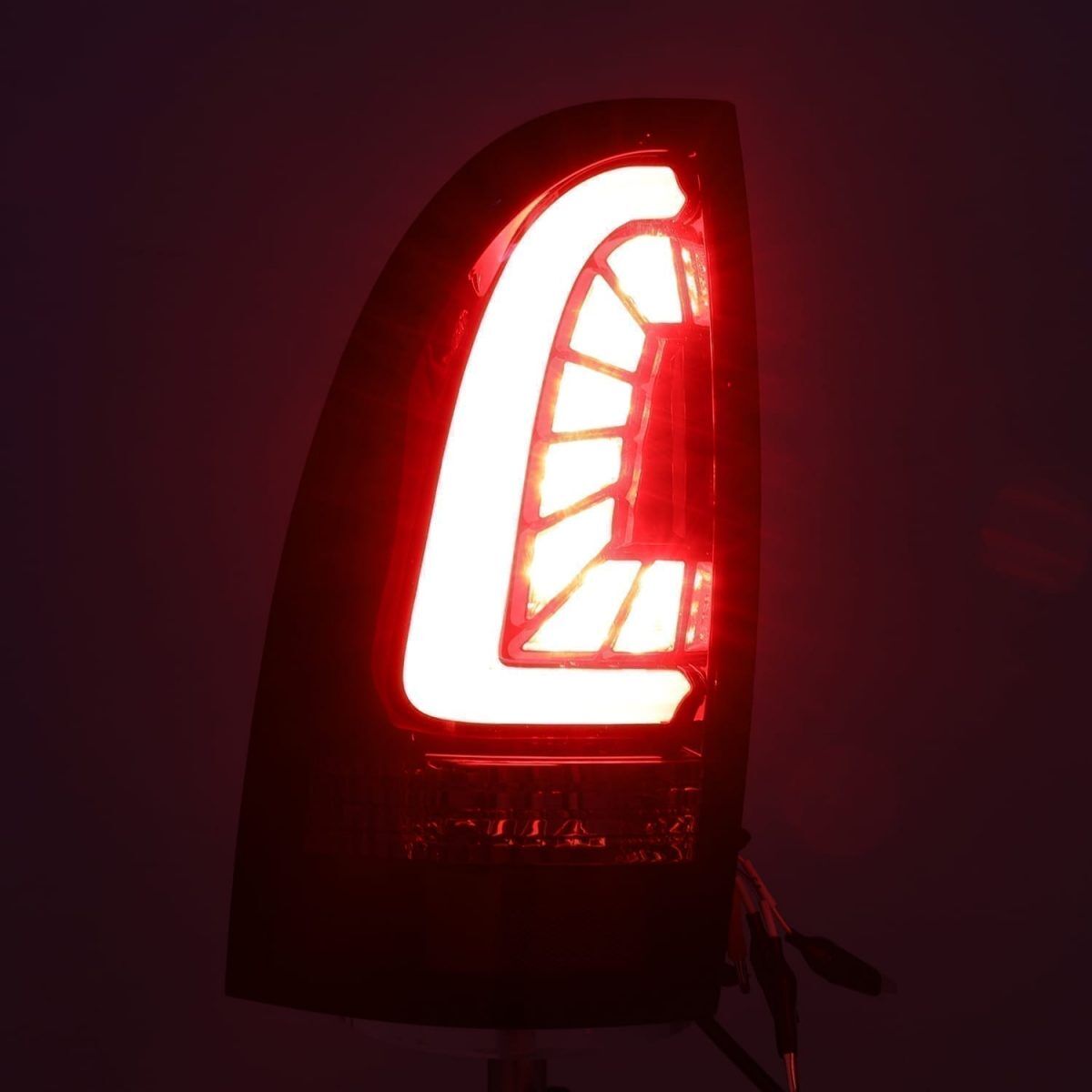 05-15 Toyota Tacoma PRO-Series LED Tail Lights Jet Black by AlphaRex