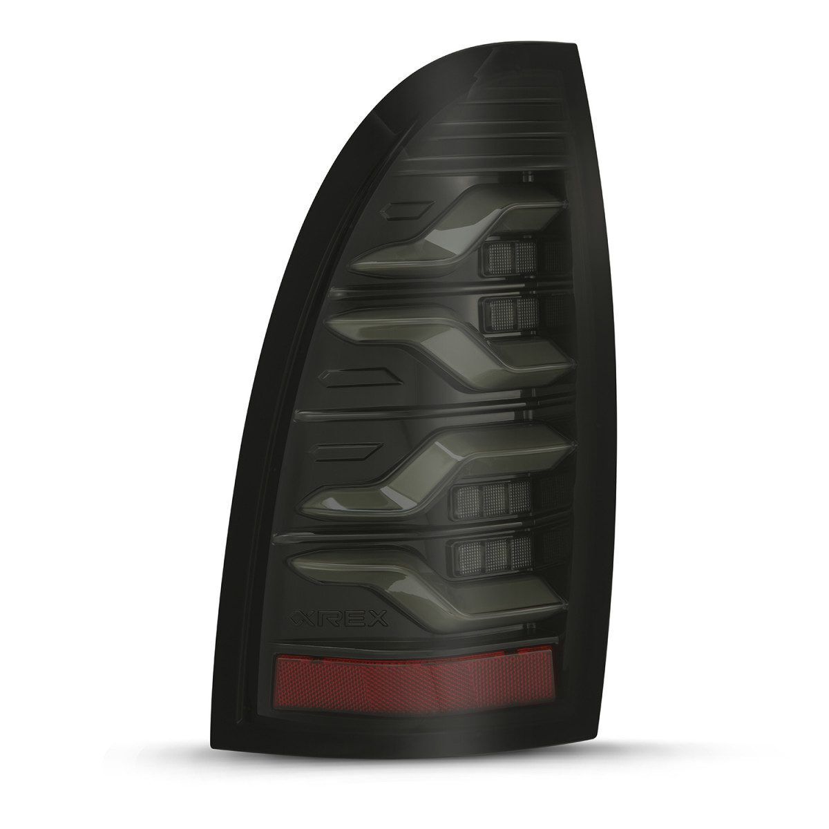 05-15 Toyota Tacoma LUXX-Series LED Tail Lights Alpha-Black by AlphaRex