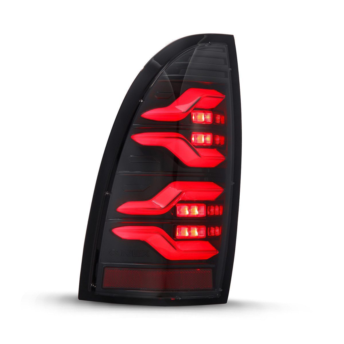 05-15 Toyota Tacoma LUXX-Series LED Tail Lights Alpha-Black by AlphaRex