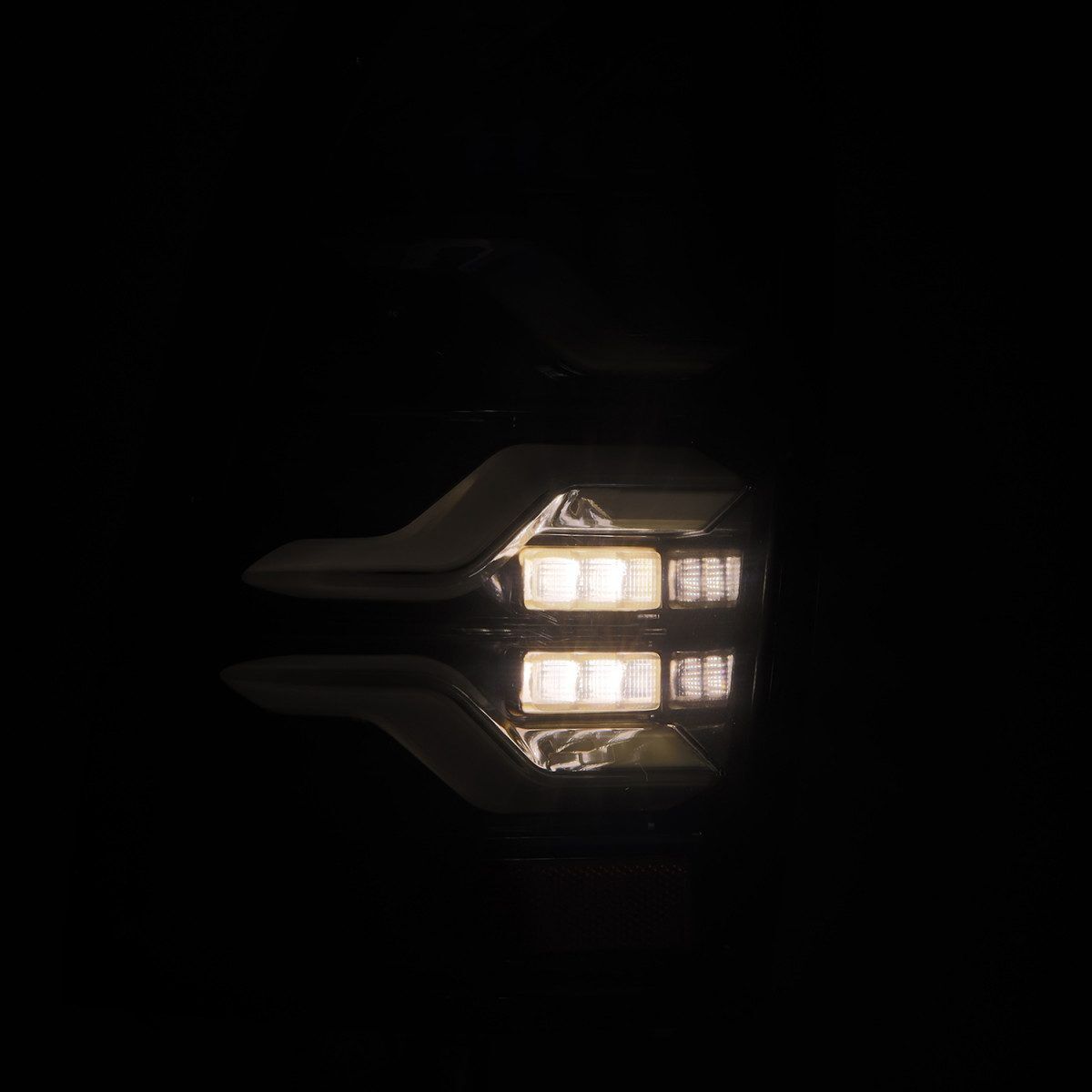 05-15 Toyota Tacoma LUXX-Series LED Tail Lights Alpha-Black by AlphaRex