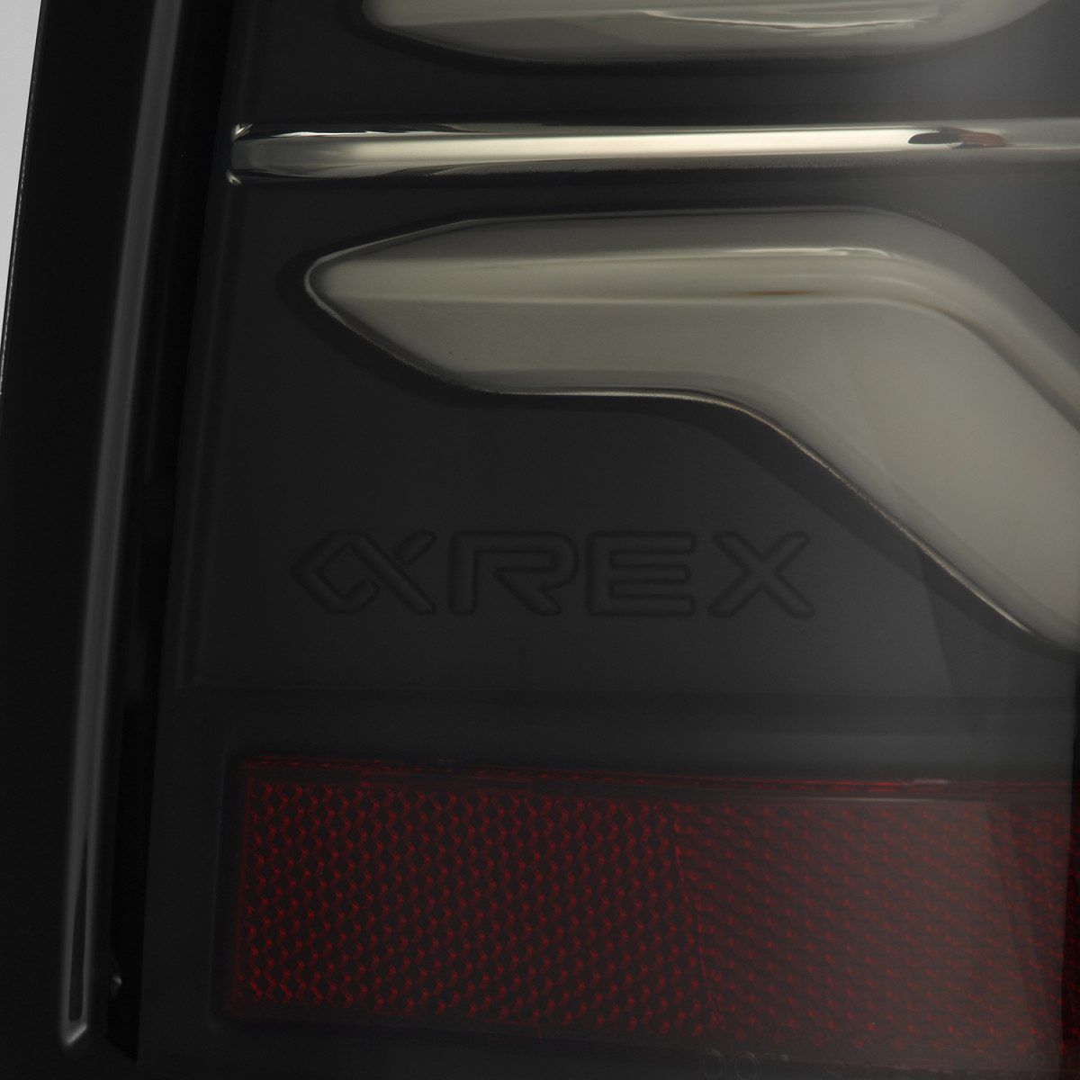 05-15 Toyota Tacoma LUXX-Series LED Tail Lights Black by AlphaRex