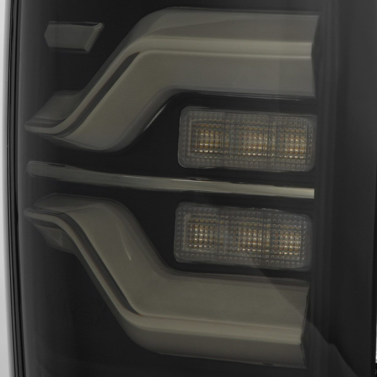 05-15 Toyota Tacoma LUXX-Series LED Tail Lights Black by AlphaRex