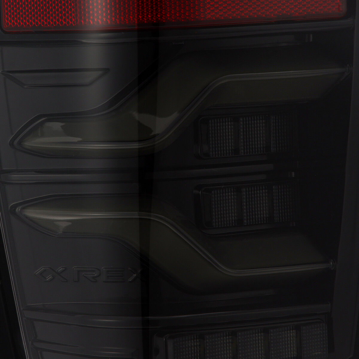 16-23 Toyota Tacoma LUXX-Series LED Tail Lights Alpha-Black by AlphaRex