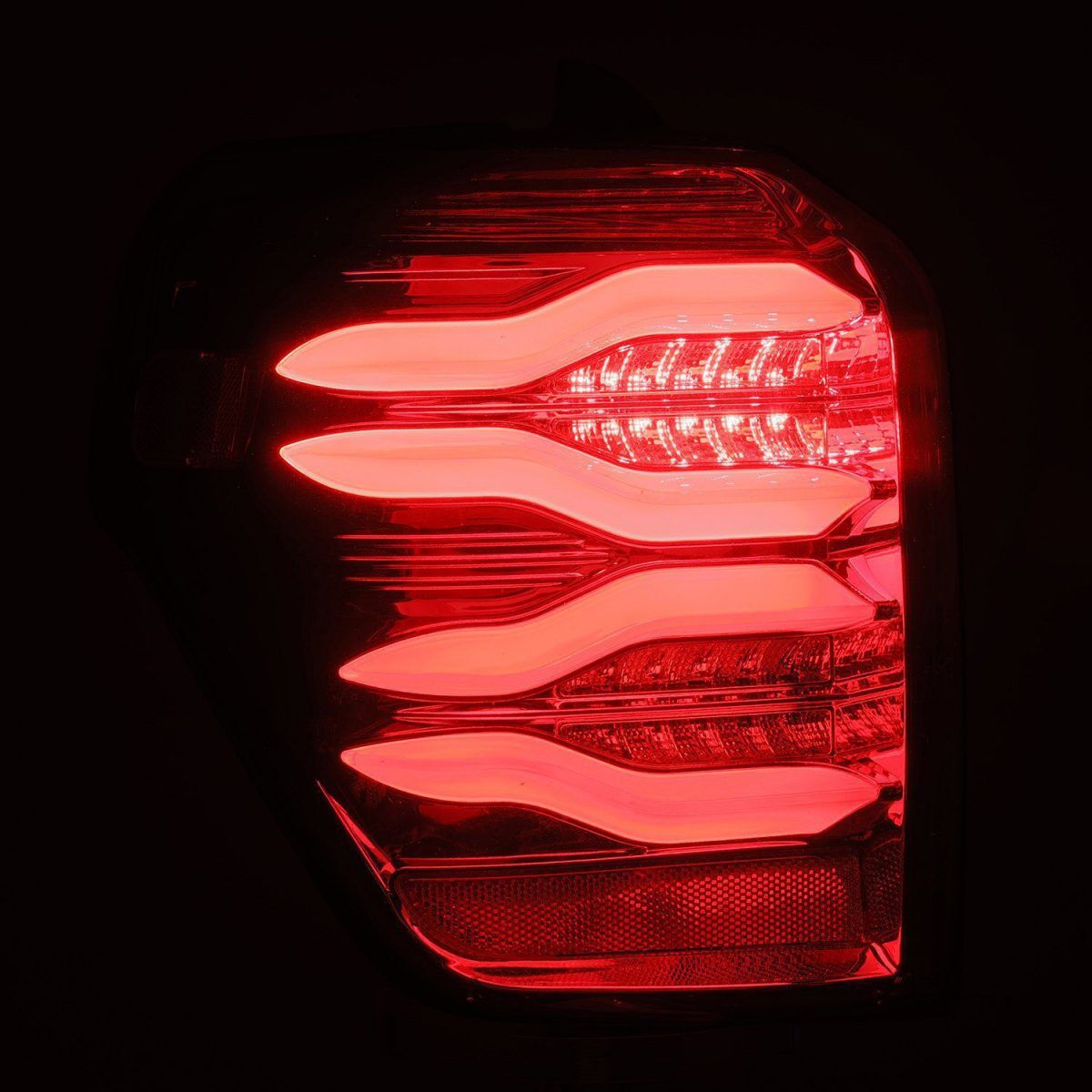 10-21 Toyota 4Runner PRO-Series LED Tail Lights Red Smoke by AlphaRex