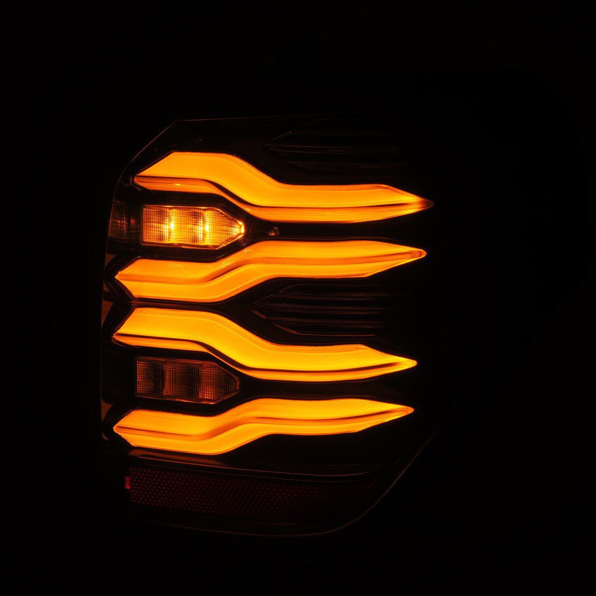 10-21 Toyota 4Runner LUXX-Series LED Tail Lights Alpha-Black by AlphaRex