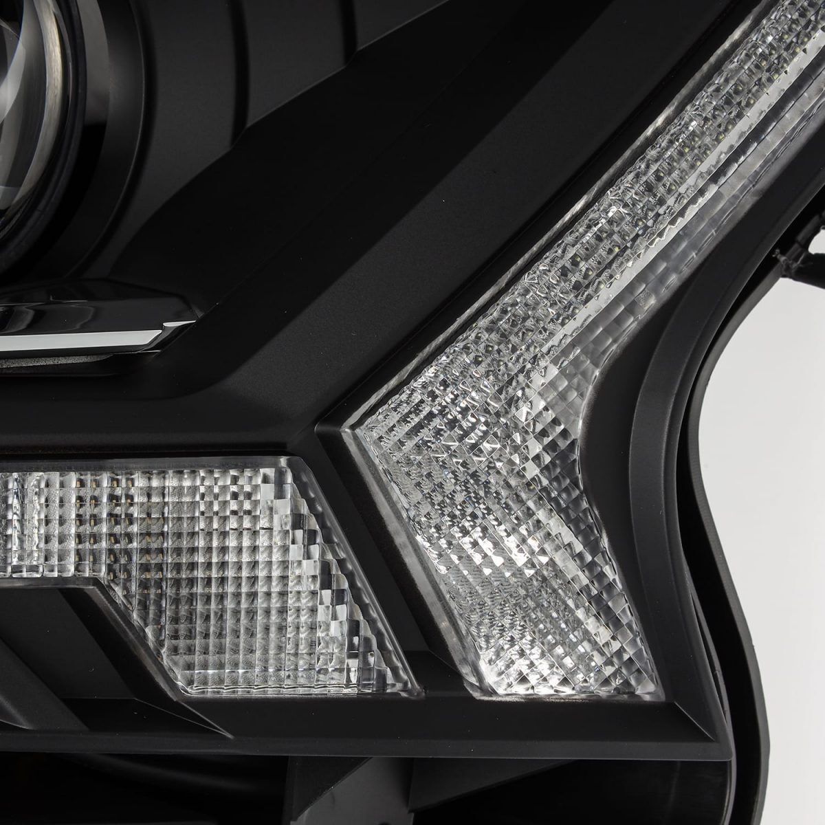 19-23 Ford Ranger PRO-Series Projector Headlights Black by AlphaRex