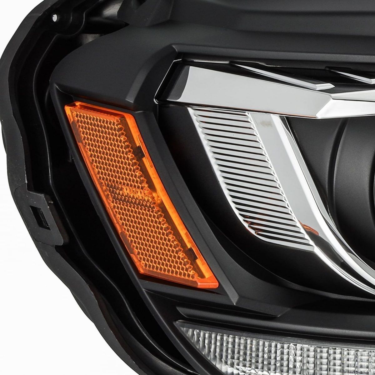19-23 Ford Ranger LUXX-Series LED Projector Headlights Black by AlphaRex