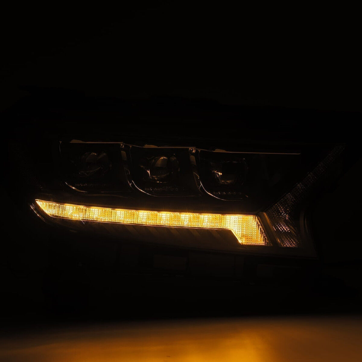 19-23 Ford Ranger NOVA-Series LED Projector Headlights Alpha-Black by AlphaRex
