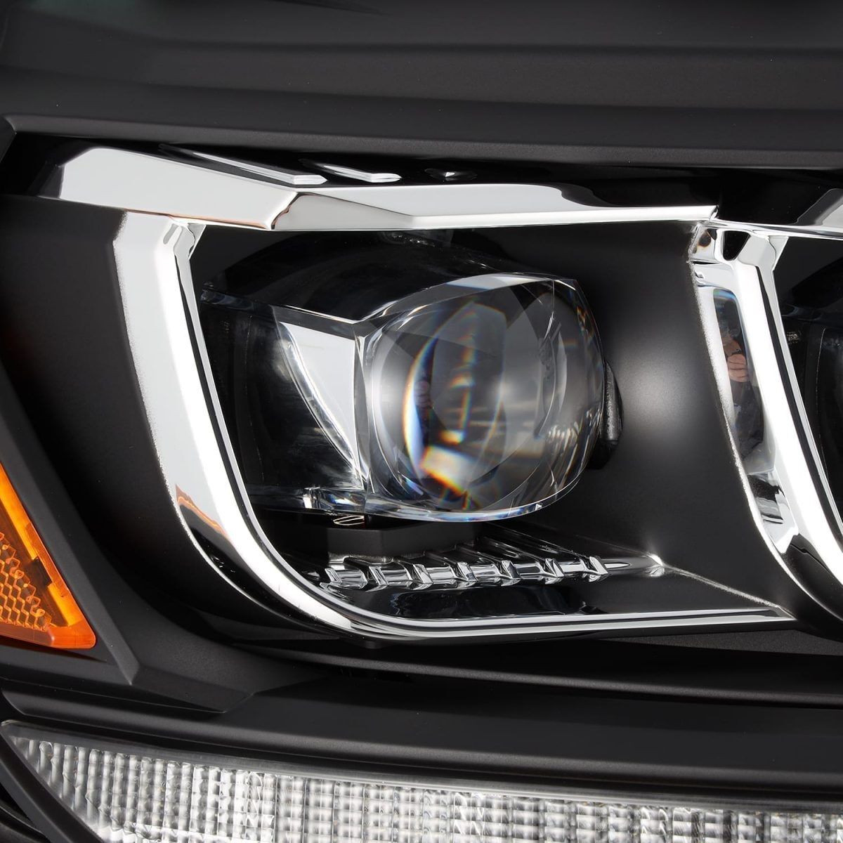 19-23 Ford Ranger NOVA-Series LED Projector Headlights Black by AlphaRex