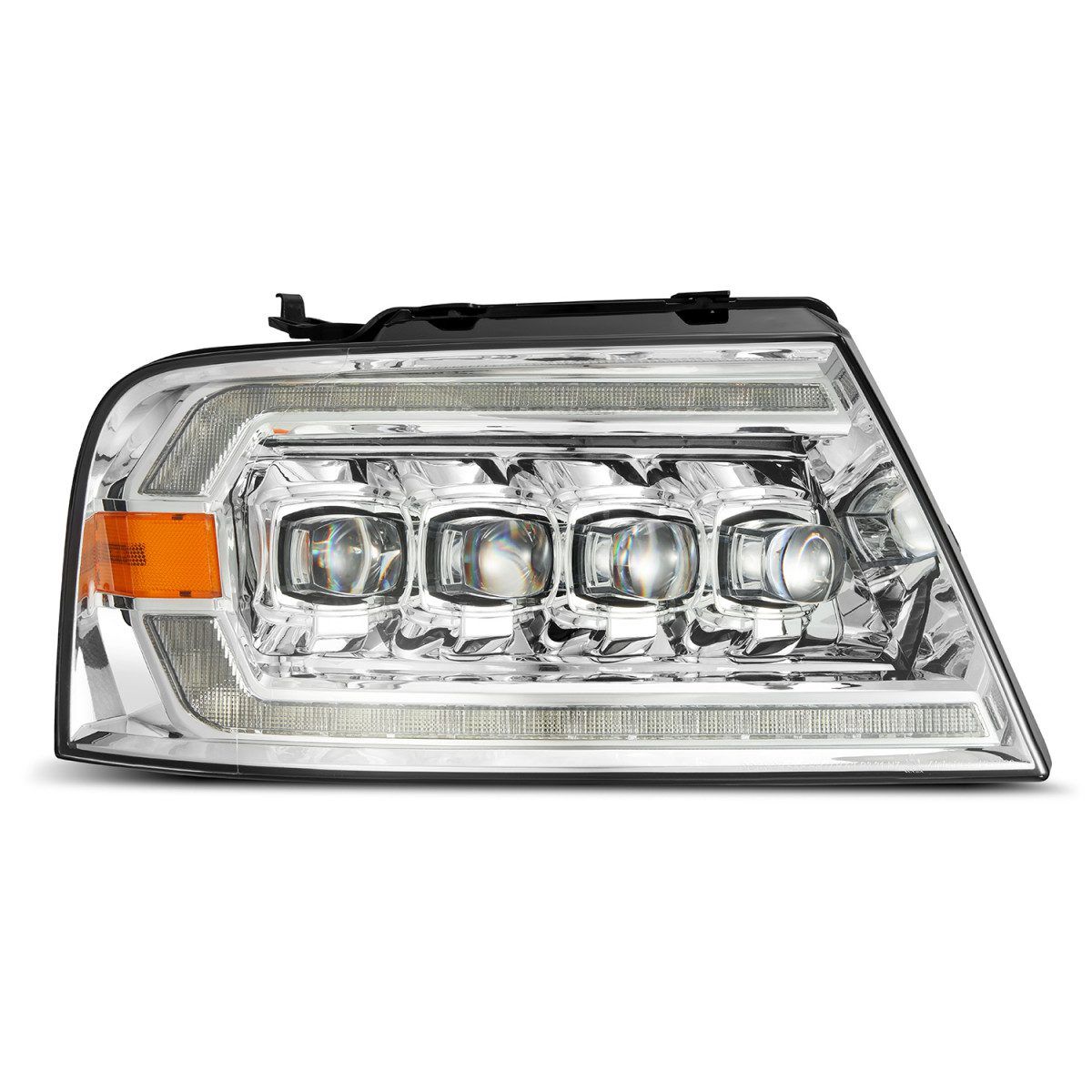 06-08 Lincoln Mark LT NOVA-Series LED Projector Headlights Chrome by AlphaRex